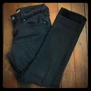 Levi’s 712 Slim Straight Leg Jeans Soft Black sz31
